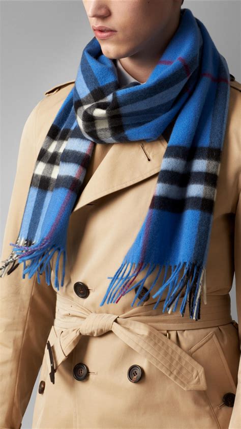 mens burberry scarf blue|men's Burberry scarf nordstrom.